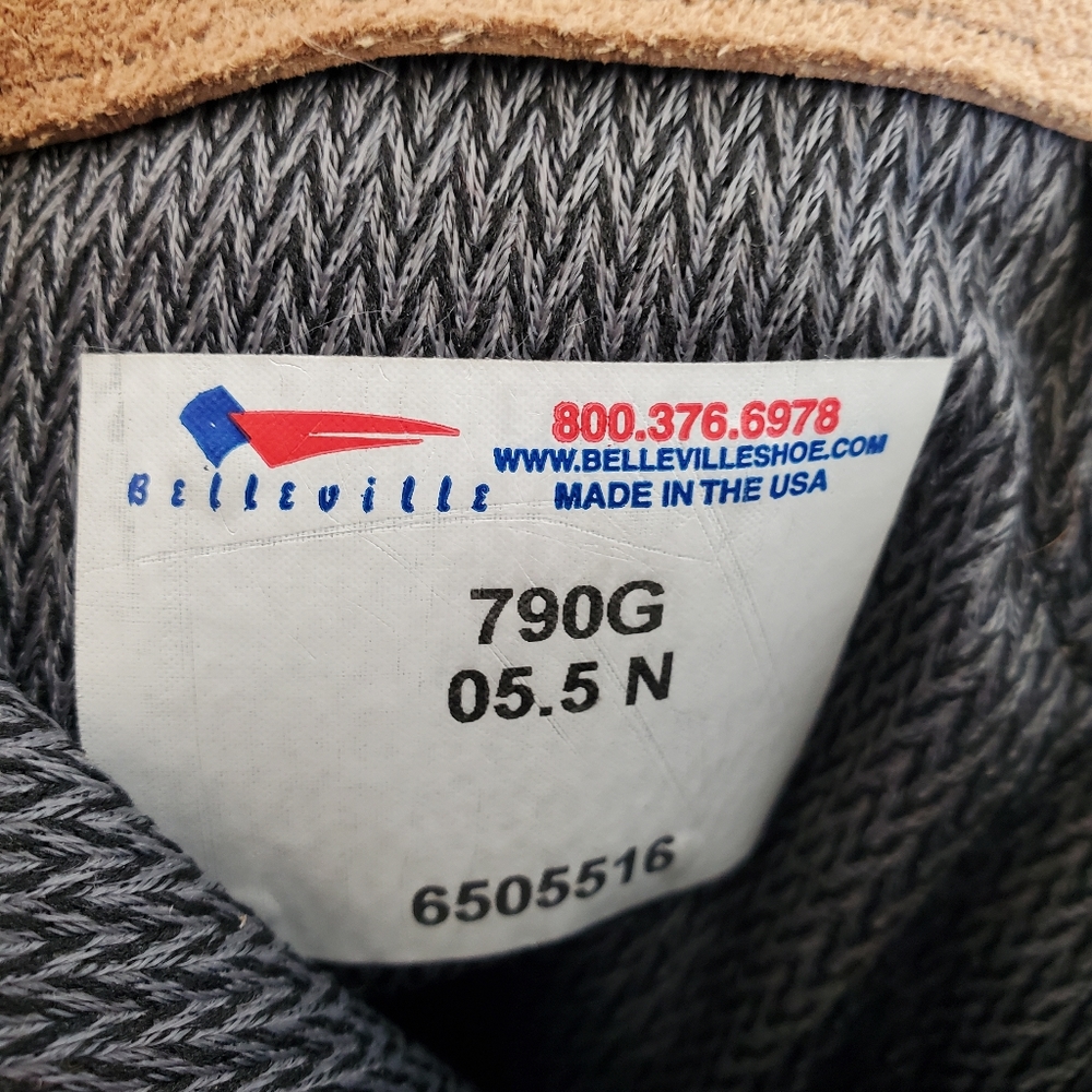 NWT Belleville Gore-Tex Military Footwear tan Combat boots size 5.5 - Picture 6 of 8